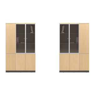 JIANGNAN elegante serie archivador de tres puertas |W1200*D400*2000(mm)